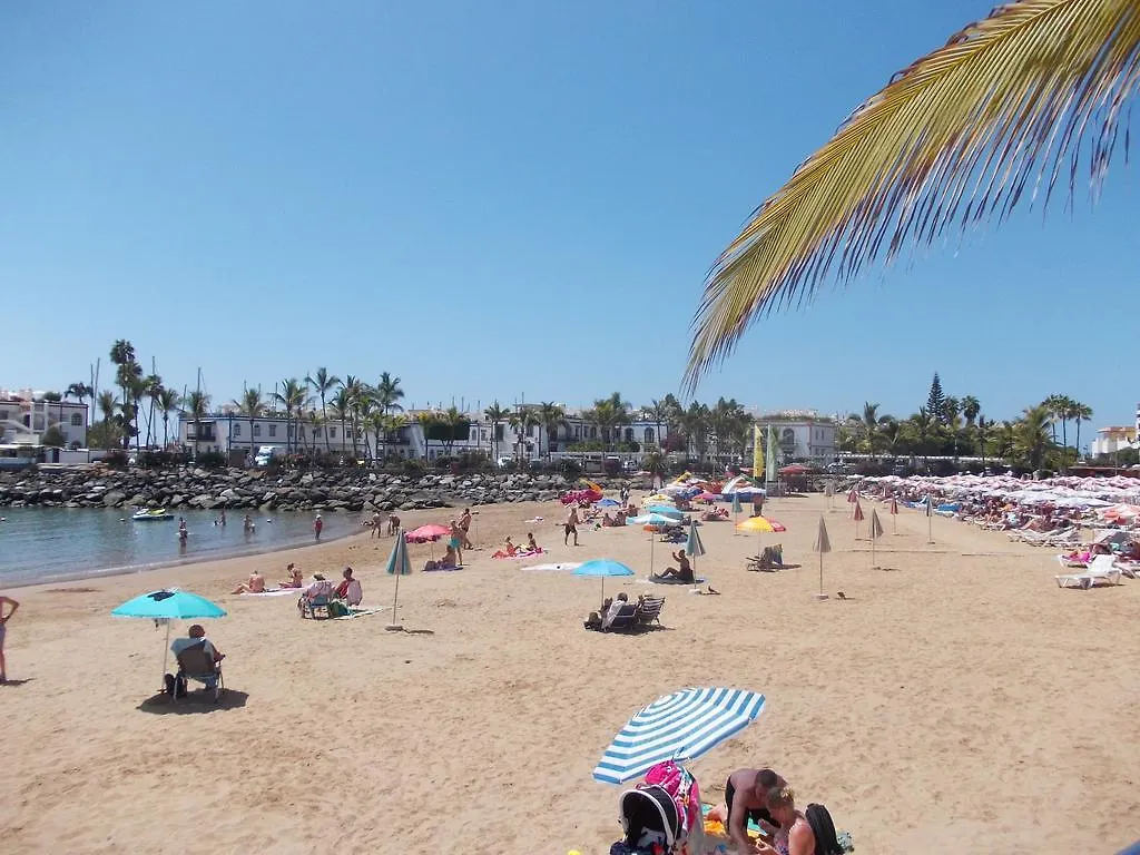 Golden Beach Appartement Met Pool Mogán Apartamento